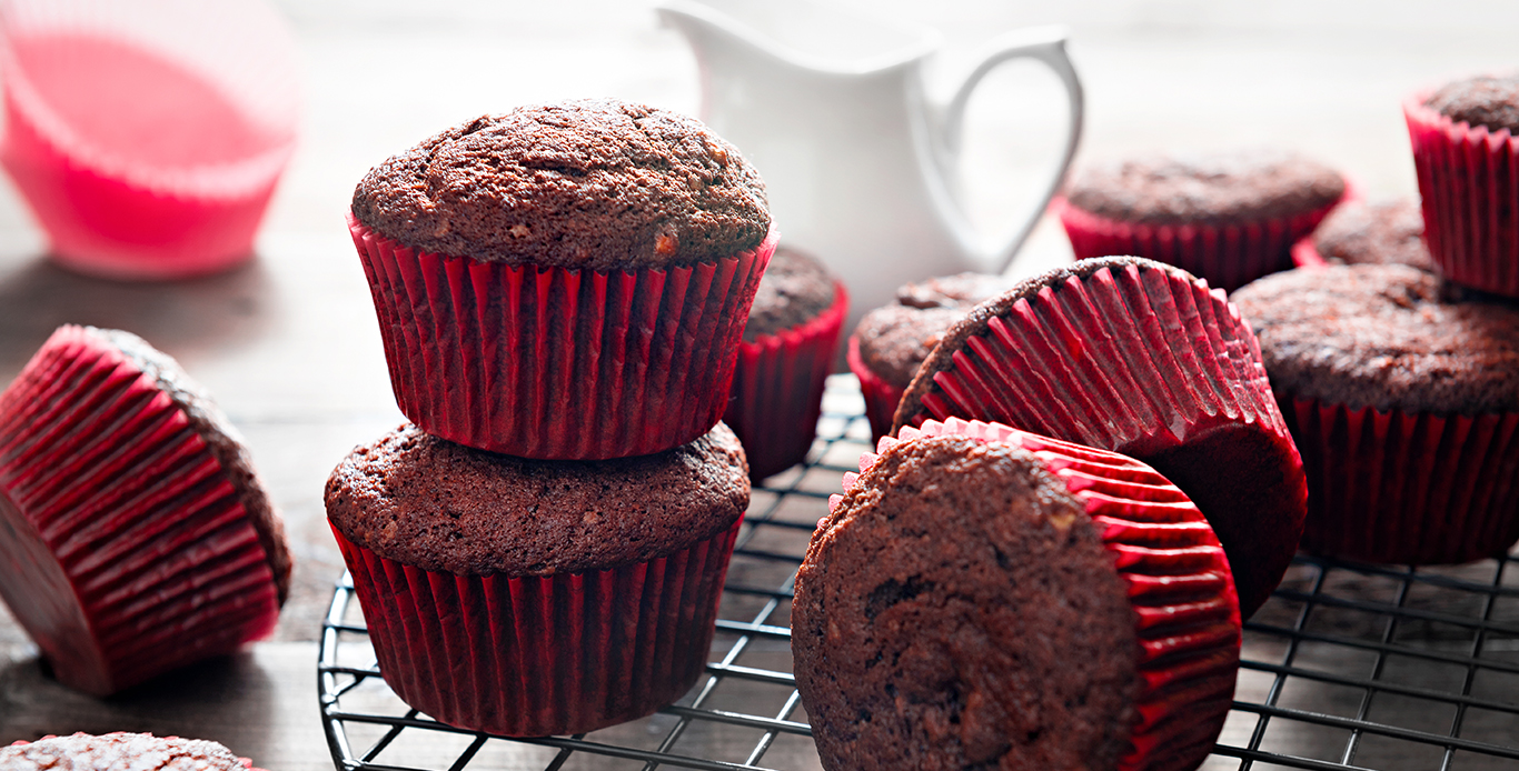 CHOCOLATE PRUNE BANANA MUFFIN